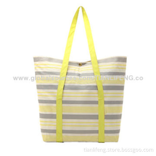 Ladies' Fashion Casual Canvas Bag, Made of Cotton